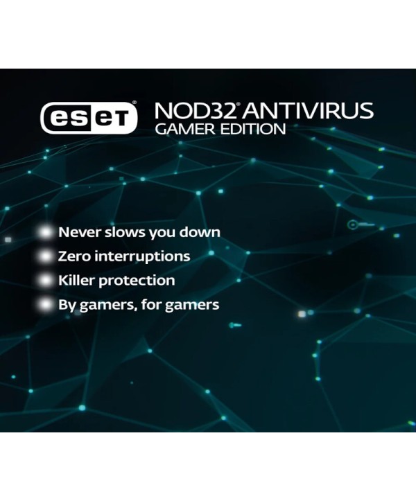 ESET NOD32 Antivirus Gamer Edition 2024 1 Jahr / 1 PC Key GLOBAL